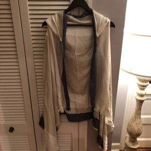 Francesca’s Vest with hood